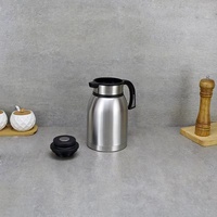 Carafe isotherme à double paroi en acier inoxydable avec poignée, thermos, cadeaux d'affaires, café de bureau, 12-24 heures