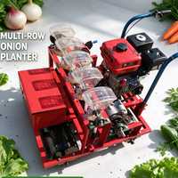 Semoir automatique de précision pour légumes, machine de plantation multi-rangs avec fonction d'apport d'engrais pour l'agriculture