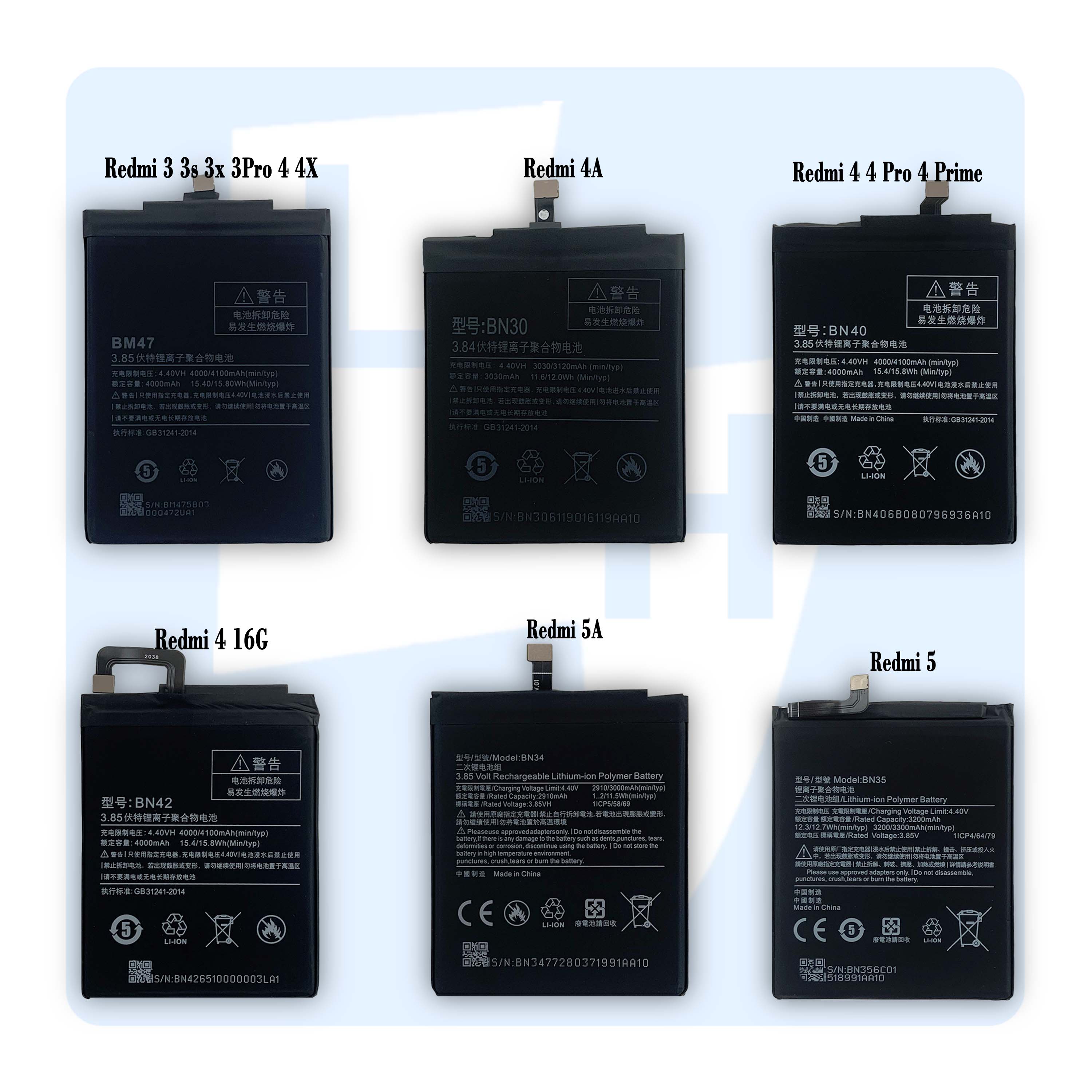 OEM High quality M2 F2 F1 F3 C3 X3 mobile phone battery for xiaomi mi POCO M2 Pro F2 Pro X3 Pro X3 NFC