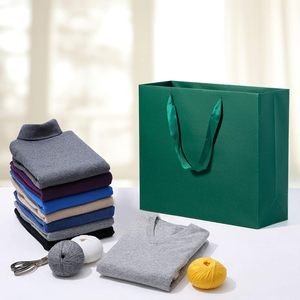 Sacs cadeaux en papier personnalisés de luxe pour bijoux, avec impression de votre propre logo, pour la vente en gros de vêtements et le commerce de détail - Product Image 6