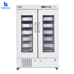 Laboao LBC-4V1008 실험실 유리 문 의료 혈액 은행 냉장고 4 도 저온 냉동고 - Product Image 4