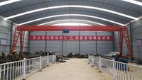 Grue portique électrique MH avec poteau de support de type caisson, moteur, boîte de vitesses, roulement, commande suspendue et télécommande, charge maximale 16 tonnes