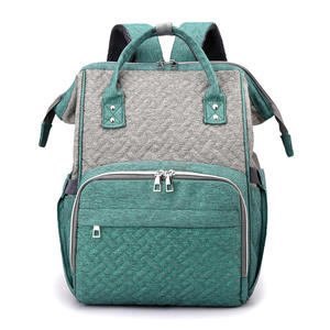 Maman sacs Durable pratique bébé couches sac de rangement grande capacité imperméable doux Polyester avec motif de Logo voyage en plein air - Product Image 1