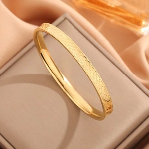 ขายส่งเครื่องประดับสแตนเลส, กำไลข้อมือสแตนเลสประดับเพชรซิร์คอนเต็มวง, กำไลข้อมือไทเทเนียมคุณภาพสูง ไม่ลอกสี - Product Image 6