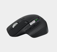 Souris sans fil Logitech MX Master 3S, défilement ultra-rapide, capteur Darkfield Ergo 8K DPI, suivi sur verre, clics silencieux