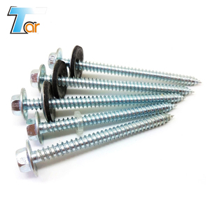 Tornillos Autorroscantes Hexagonales con Cabeza Phillips para Madera con Arandela de EPDM/PVC - Product Image 1