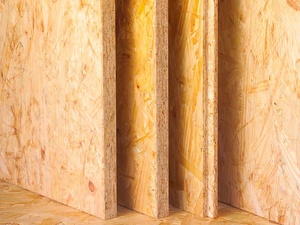 Panneau de placage <span class=keywords><strong>en</strong></span> bois <span class=keywords><strong>OSB</strong></span> imperméable de 18 mm, surface finie, design moderne, colle MDI, meubles de cuisine de première classe - Product Image 3