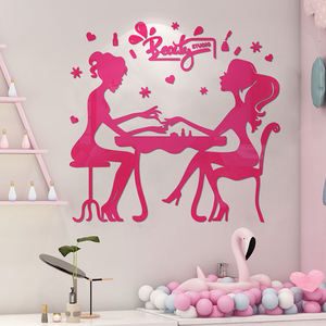 Decoración de Pared para Salón de Uñas, Adhesivo de Pared Acrílico 3D, Otra Decoración de Pared - Product Image 4