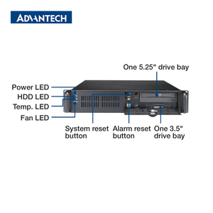 Advantech ACP-2010MB, routeur Ethernet 2U monté en rack de haute qualité, châssis de contrôle d'ordinateur industriel, ordinateur industriel I5 - Product Image 2