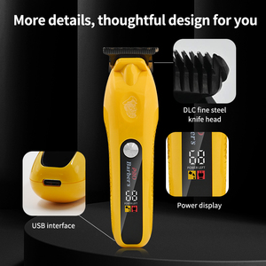 Tốt Nhất Chuyên Nghiệp Tóc Cắt Đặt Không Dây Người Đàn Ông Máy Cạo Râu Tông Đơ Chải Chuốt Máy Cắt Tóc Máy Cắt Tóc Tóc Clipper - Product Image 3