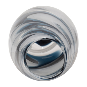 Vaso in vetro con motivo a spirale, vaso decorativo per fiori, per soggiorno, casa, cucina, camera da letto, ufficio - Product Image 5