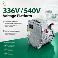 Kit de Conversión para Autobús Eléctrico de 130kW, Motor y Sistema de Batería Refrigerados por Líquido IP67, Solución de Alta Eficiencia y Compatibilidad