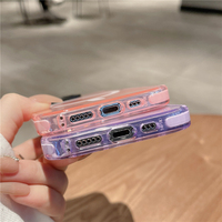 Coque de téléphone magnétique transparente colorée pour iPhone 17 Air 16 15 13 12 11 Pro Max, protection antichoc pour 14 Plus