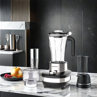 Mixeur multifonction 4-en-1 électrique pour cuisine, broyeur, extracteur de jus, fabricant de mixeurs, mixeur à fruits, smoothies