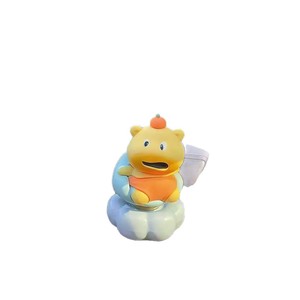 Ornement Rotatif pour Voiture Star Travel Capybara Lulu, Décoration en Caoutchouc Souple de Dessin Animé pour la Maison, le Bureau et le Bureau d'Ordinateur, Printemps 2026 - Product Image 5
