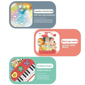 Bán buôn giáo dục trẻ em trẻ em Đàn piano điện tử bàn phím Đồ chơi nhạc cụ - Product Image 6