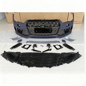 Kit Carrozzeria Stile RS7 per <span class=keywords><strong>Audi</strong></span> <span class=keywords><strong>A7</strong></span> S7 C7.5 C7 2009-2018, Paraurti Anteriore con Griglia, Aggiornamento <span class=keywords><strong>Auto</strong></span> - Product Image 3