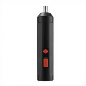 Destornillador, taladro pequeño tipo pistola, taladro eléctrico pequeño de iones de litio, juego de destornilladores totalmente automático de 47 piezas y accesorios - Product Image 4