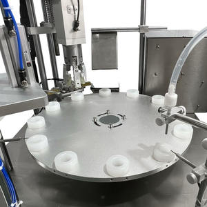 Máquina Automática de Llenado y Tapado de Líquidos para Botellas, Bomba Peristáltica, 220V, Neumática, Totalmente Automática, Alta Precisión, 1 Año de Garantía - Product Image 1