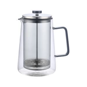 Cafetière en verre borosilicate résistant à la chaleur avec 1 <span class=keywords><strong>filtre</strong></span>, cafetière portable pour infusion à froid, pour les voyages, la maison, cadeau - Product Image 2