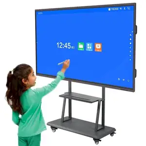 Schlussverkauf interaktives Flat Panel 4K-Display Bildschirm intelligente Whiteboard hochpräzise Schreiben für Schule