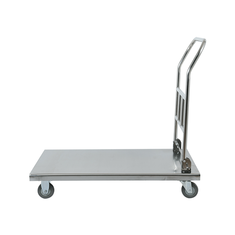 Folding Push Cart для Warehouse, Platform Trolley, 300 кг