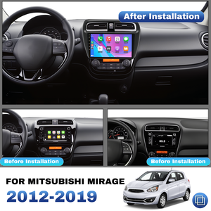 วิทยุติดรถยนต์สำหรับมิตซูบิชิมิราจ2012-2019คาร์เพลย์พร้อมระบบแอนดรอยด์14นิ้วไร้สายระบบแอนดรอยด์ออโต้มิเรอร์ลิงค์จีพีเอส Wi-Fi 4 + 64GB - Product Image 2