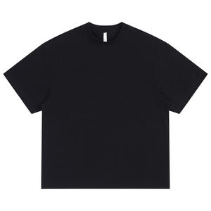 เสื้อยืดโอเวอร์ไซส์พิมพ์ลายโลโก้ตามสั่ง ผ้าฝ้าย 100% ทรงหลวม ไซส์ใหญ่พิเศษ เสื้อยืดเปล่าสำหรับผู้ชายรูปร่างสูงและใหญ่ - Product Image 6