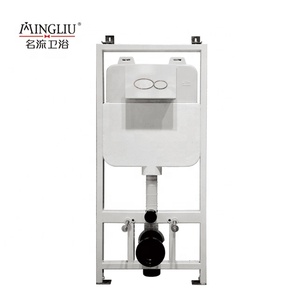 Inodoro de cerámica de estilo europeo MINGLIU para baño de hotel, con <span class=keywords><strong>cisterna</strong></span> oculta y sifón en P, suspendido en la pared. - Product Image 2