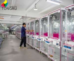 ตู้กรงเล็บนำโชคตู้โลหะเครื่องกรงเล็บขนาดเล็กตู้โลหะ100ของเล่นเป็ดน่ารัก - Product Image 3