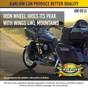 KARLION - Soporte de Estacionamiento para Motocicletas Eléctricas de Acero Resistente, Certificado CE, con Ruedas Anticaída de Alta Seguridad - Product Image 3