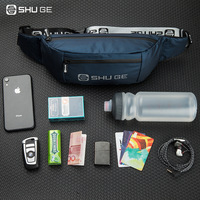 Sac banane de sport en PU imperméable grande capacité, prêt à être expédié, avec logo personnalisé, pour la course, la gym, le fitness et l'entraînement en extérieur
