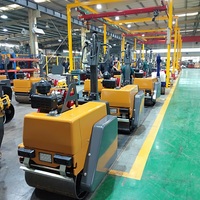 Mini-compacteur routier pour machines de construction, vente en gros de rouleaux compresseurs de Chine