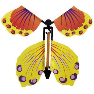 Carte de papillon volant magique, Surprise, papillon dans le livre, bande de caoutchouc, alimenté, jouet volant de fée magique, cadeaux de nouvel an - Product Image 5