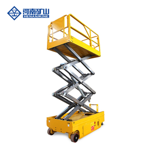 แพลตฟอร์มยกแบบกรรไกรไฟฟ้าเคลื่อนที่ได้ด้วยตัวเอง 8 เมตร รับน้ำหนัก 300 กก. 500 กก. 800 กก. 1000 กก. - Product Image 5