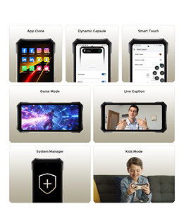 โทรศัพท์มือถือ DOOGEE S300 Pro รุ่นทนทาน พร้อมวิทยุสื่อสาร POC กล้องหลัก 200MP แบตเตอรี่ 11000mAh ระบบปฏิบัติการ Android 16 รองรับ NFC หน่วยความจำ 16+512GB ไฟส่องสว่างแบบ Mini-LED - Product Image 5