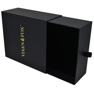 Wholesale Custom Luxury Wine <b>Bottle</b> Packaging <b>Box</b> Rigid Paperboard Sliding Drawer Gift <b>Box</b> with Ribbon - Product Image 6
