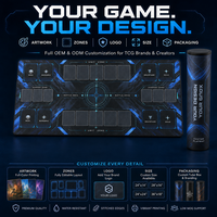 Fabricant de tapis de jeu TCG personnalisés à faible MOQ, impression OEM ODM avec contrôle de qualité et vérification de fidélité des couleurs