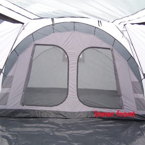 Portatile nuovi disegni di lusso 4-<span class=keywords><strong>5</strong></span> persone camera doppia impermeabile picnic in famiglia per il tempo libero coppia All'aperto tenda da campeggio - Product Image 6