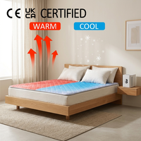 Système de refroidissement intelligent pour le sommeil, surmatelas double zone à contrôle de température pour les personnes ayant chaud la nuit