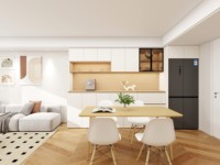 Armario de Lujo con Tocador Integrado, Armario Modular Personalizado, Mueble de Madera Moderno para Dormitorio