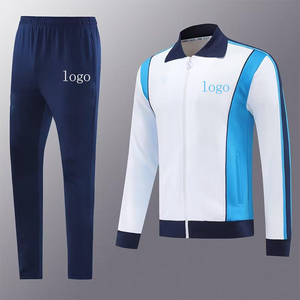 Conjunto de Chándal de Fútbol Personalizado de Calidad Tailandesa 2025-26, Chaqueta de Fútbol, Uniforme, Ropa Deportiva para Hombre al por Mayor - Product Image 4
