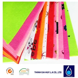 ผ้าสักหลาดโพลีเอสเตอร์สีสันสดใส ระบายอากาศได้ดี เป็นมิตรกับสิ่งแวดล้อม แบบม้วน สำหรับงานฝีมือ DIY เย็บปักถักร้อย ตกแต่ง และอุปกรณ์เสริม - Product Image 6
