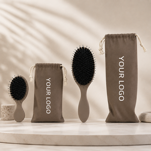 <span class=keywords><strong>Brosse</strong></span> démêlante en nylon et poils de sanglier avec manche en plastique, <span class=keywords><strong>brosse</strong></span> de <span class=keywords><strong>massage</strong></span> <span class=keywords><strong>du</strong></span> <span class=keywords><strong>cuir</strong></span> <span class=keywords><strong>chevelu</strong></span> <span class=keywords><strong>pour</strong></span> extensions capillaires, type peigne courant <span class=keywords><strong>pour</strong></span> usage domestique - Product Image 2