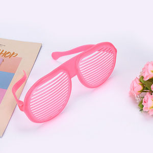 Colorful Carnival Fans Makeup Balls and Levi Props Halloween <strong>Party</strong> <strong>Glasses</strong> Plastic Customizable Minimum Order 100pcs - Product Image 2