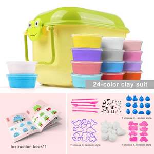 Toysrunner - Juego de Plastilina Educativa Ultraligera de 36 Colores, Segura y No Tóxica, Arcilla de Secado al Aire, Juguete Unisex para Niños - Product Image 2