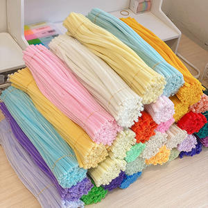 منظفات الأنابيب الرشيق الحرفية الملونة ، منظفات الأنابيب السلكية الغامضة ، ساق الشنيل لمشروع المدرسة بنفسك - Product Image 2