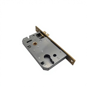 Corps de serrure à mortaise en acier inoxydable silencieux <span class=keywords><strong>anti</strong></span>-effraction 5850 avec loquet en cuivre pour porte intérieure, personnalisé en usine, vente en gros - Product Image 4