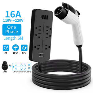 Extracteur intelligent américain J1772 V2L <span class=keywords><strong>avec</strong></span> écran LED en temps réel pour solution d'alimentation domestique, de bureau et de secours pour véhicules électriques, et charge d'ordinateurs portables - Product Image 1