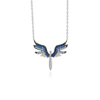 Colliers en argent Sterling 925 pour femmes, pendentifs en zircon à la mode